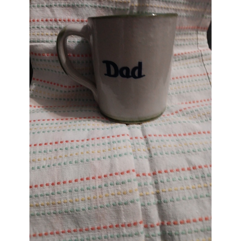 VTG LOUISVILLE  STONEWARE  USA Made Dad Badminton Mug 12 Oz Fathers Day Gift EUC